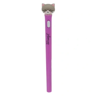 Afbeelding van Mr. Wonderful Lichtstift kat pen met grappige schrijfkleur: zwart