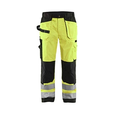 Afbeelding van Blaklader Werkbroek High Vis 1533 1860 Geel/Zwart C156