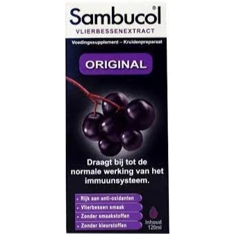Afbeelding van 2x Sambucol Original 120 ml