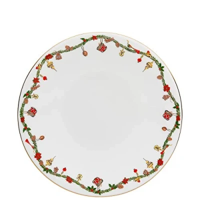 Afbeelding van Hutschenreuther Nora Christmas Bord plat/eetbord 27 cm