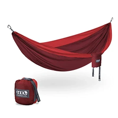 Afbeelding van ENO Hangmat DoubleNest rood / Ruby DN015