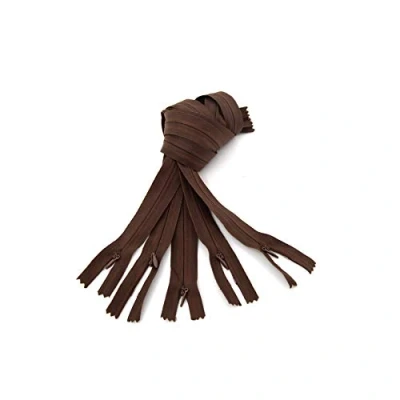 Afbeelding van LEDUC RVNAVN3 60 568 5 Trimz Invisible Zip rits, bruin, cm