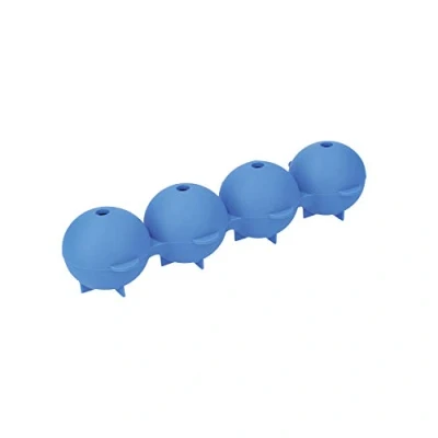 Afbeelding van Colourworks Siliconen Ronde Ijsblok mal, Blauw