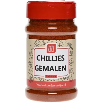 Afbeelding van Van Beekum Specerijen Chillies Gemalen Strooibus 150 gram