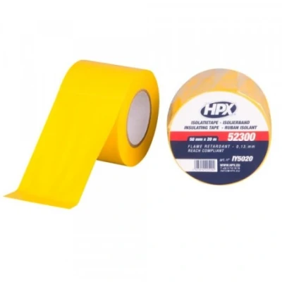 Afbeelding van Isolatietape geel 50mm 20 meter
