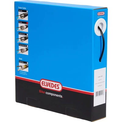 Afbeelding van Elvedes Schakel buitenkabel met voering 30 meter / Ø5,0mm zwart (30 in doos)
