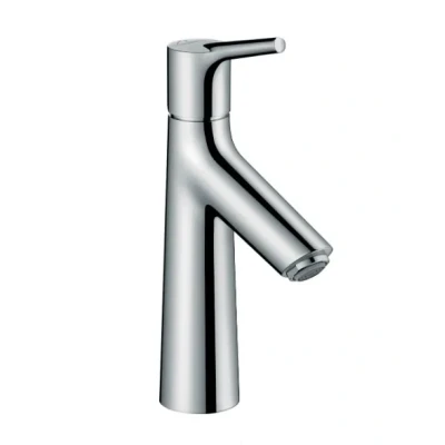 Afbeelding van Hansgrohe Talis S 1 greeps wastafelkraan 100 CoolStart met trekwaste