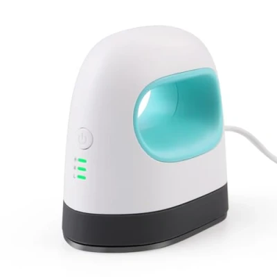 Afbeelding van Mini transferpers, hittepers, machine met 3 warmtestanden, plotter, kleine warmtetransferpers voor HTV plotterfolie, textiel om op te strijken, T shirts, schoenen (groen)