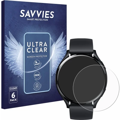 Afbeelding van Savvies (6 Stuks) Schermbeschermer voor Xiaomi Watch 2 Screen Protector Ultra Transparant