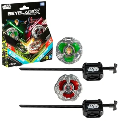 Afbeelding van Beyblade X en Star Wars Collab Luke Skywalker 4 80B vs. Darth Vader 60B, multipack