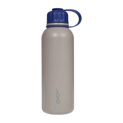 Afbeelding van OYOY Pullo waterfles 52 cl Clay OpticBlue