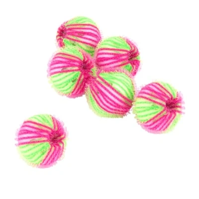 Afbeelding van Waldhausen Wasballen, 6 stuks One Size Rood