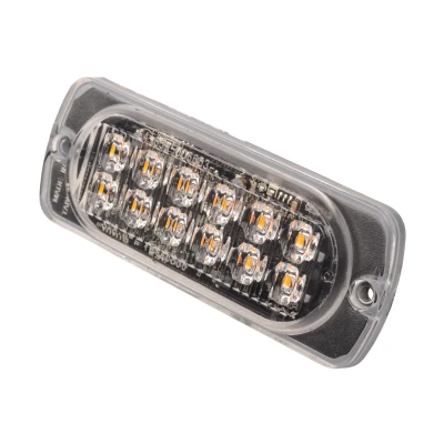 Afbeelding van Aanhangwagendirect Noodlicht LED 113x42x12 mm oranje 12 leds