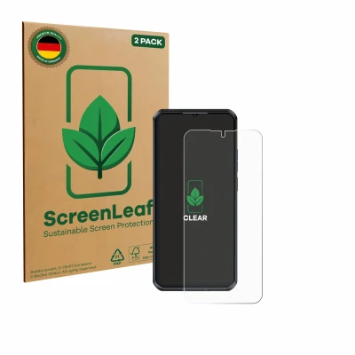 Afbeelding van ScreenLeaf Screenprotector voor Oukitel WP52 Duurzame schermbescherming Folie Beschermfolie transparant (2 Stuks)