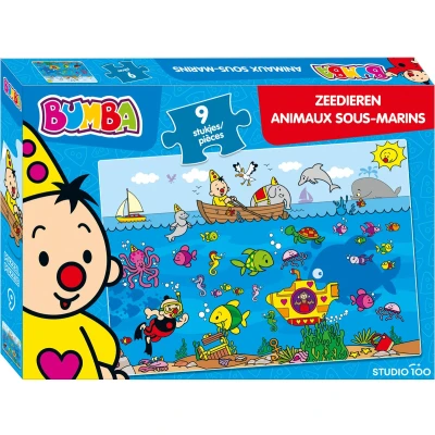 Afbeelding van Bumba Puzzel 9st Zeedieren