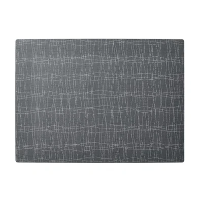 Afbeelding van APS 60583 Placemat/placemat, afwasbaar, vuilafstotend &amp; antislip, 45 x 33 cm, 1 stuk, siliconen, antraciet