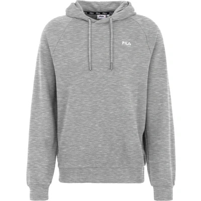 Afbeelding van Fila Apparel Braives Raglan Hoodie, Heren, Maat: Medium, Light grey melange