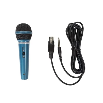 Afbeelding van Velleman DYNAMISCHE MICROFOON BLAUW (HQMC10006)