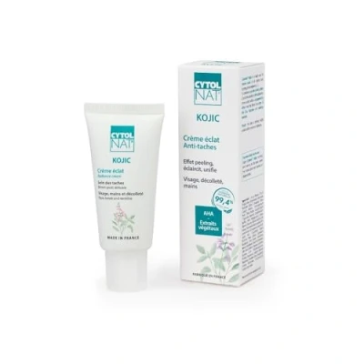Afbeelding van Cytolnat Kojic Verzorging voor bruine vlekken Gezicht, Décolleté, Handen Gevoelige huid Vermindert en stopt de verschijning van (zon, huidveroudering, zwangerschapshormoon) 30 ml