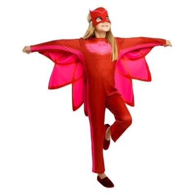 Afbeelding van FUNIDELIA PJ Masks Verkleedkleren Owlette Kostuum 7 9 jaar (134 146 cm)