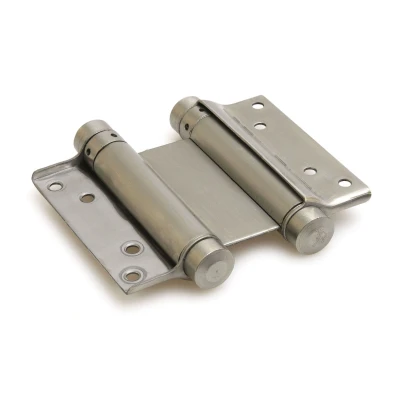 Afbeelding van DX Bommer scharnier dubbelwerkend 30/100 mm deurdikte 25 30 blank verzinkt