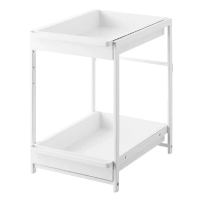 Afbeelding van Yamazaki Keukenkast Organizer 2 niveaus Tower Wit