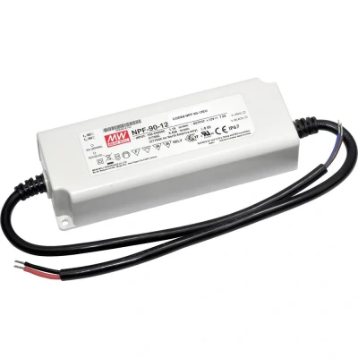 Afbeelding van Mean Well NPF 90D 30 LED driver, transformator Constante spanning, stroomsterkte 90 W 3 A 18 V/DC Dimbaar, PFC schakeling,