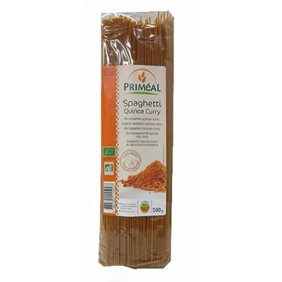 Afbeelding van Primeal Organic spaghetti tarwe quinoa curry 500 g