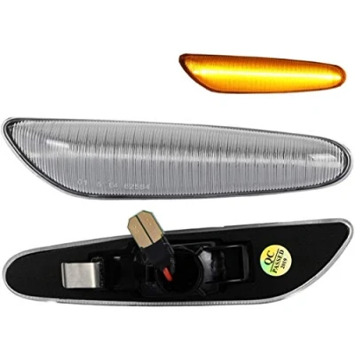 Afbeelding van Do!LED LED zijknipperlicht helder glas met E keurmerk compatibel E36 E46 E60 E61 E81 E82 E87 E88 E90 E91 E92 E93 (artikelbeschrijving in acht nemen)