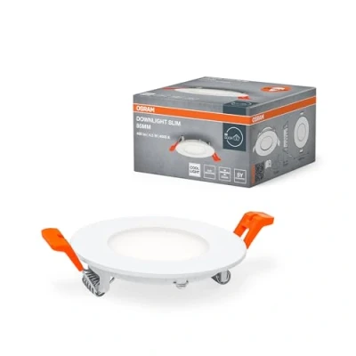 Afbeelding van OSRAM 4099854445064 Downlight Slim 85mm 4.5W 4000K LED plafondlamp 4.50 W Wit