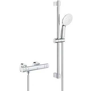 Afbeelding van GROHE Grohtherm 800 Cosmopolitan douchesysteem met glijstang 60 cm en