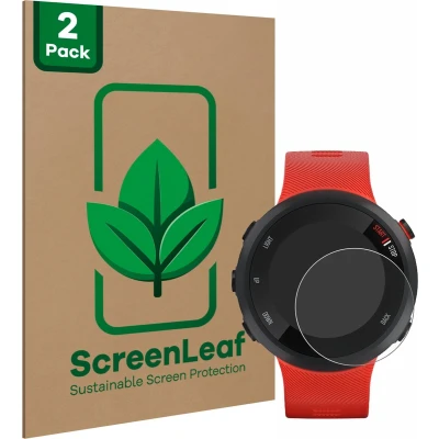Afbeelding van ScreenLeaf Screenprotector voor Garmin Forerunner 45 Duurzame schermbescherming Folie Beschermfolie transparant (2 Stuks)