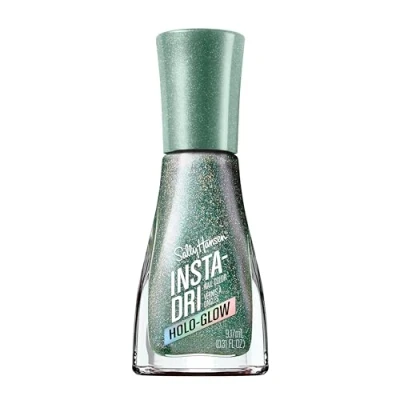 Afbeelding van Sally Hansen Insta Dri, Holo Glow, Strobe Light, Nail Polish, Easy to Use, Stays Put, Beautiful Colors, Glides On, No Smudges, 0.3oz
