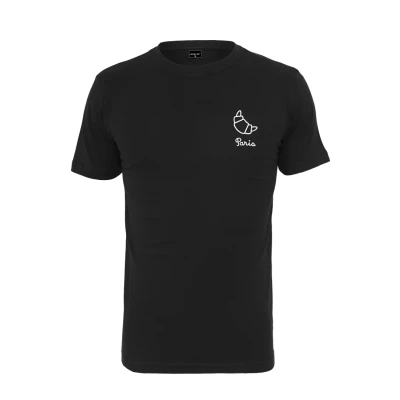 Afbeelding van Mister TEE Paris Tshirt print, Heren, Maat: Medium, Black