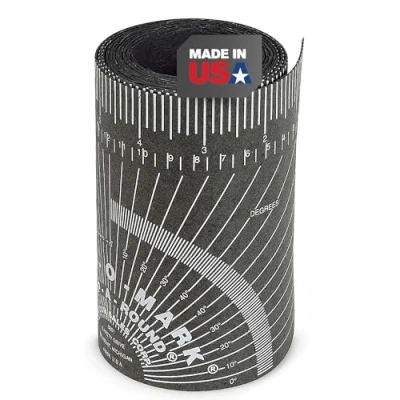 Afbeelding van Jackson Safety Pijpmeetgereedschap Wikkel rond tape, buighoekmeet en markeringsmeter voor 3 &quot;tot 10&quot; diameter, groot, zwart, 14753