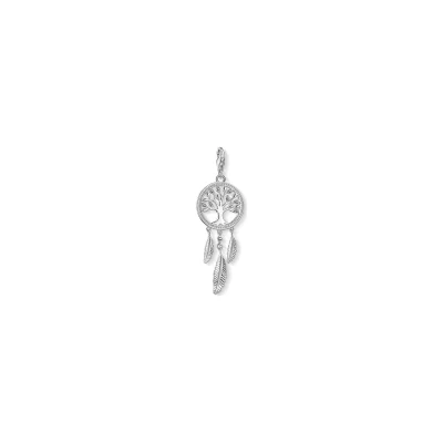 Afbeelding van Thomas Sabo Charm 925 sterling zilverkleurig edelsteen One Size Wit 32017781