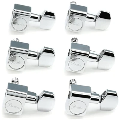 Afbeelding van Fender American Standard Series Guitar Tuning Machines Chrome (set van 6)