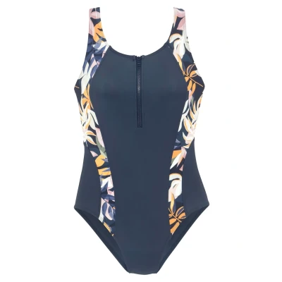 Afbeelding van Lascana Active Badpak, Dames, Maat: 44, Nachtblau