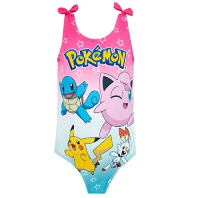 Afbeelding van Pokémon Meisjes Badpak Pikachu Zwemkostuum Roze 146