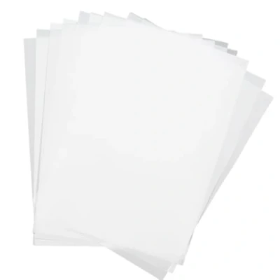 Afbeelding van TYFGRT 100 vellen dun A4 papier, transparant fotokopieerpapier, glanzend papier voor afdrukken, multifunctioneel glanspapier