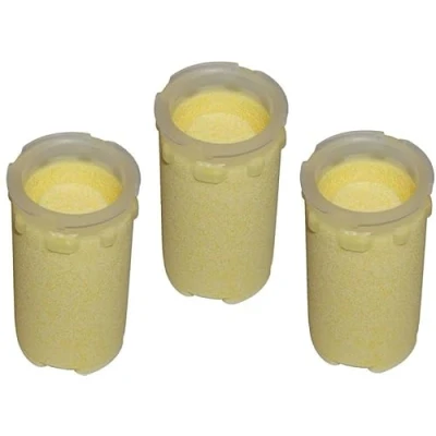 Afbeelding van Oliefilter gesinterd plastic inzetstuk Siku 50 75µm geel 3 stuks
