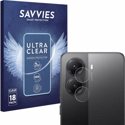 Afbeelding van Savvies Screenprotector voor Xiaomi Poco X7 Pro (ALLEEN Camera Lens) Folie Beschermfolie transparant (18 Stuks)