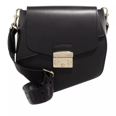 Afbeelding van Furla Metropolis Prisma MINI Crossbo Schoudertas, Dames, Maat: One Size, Nero