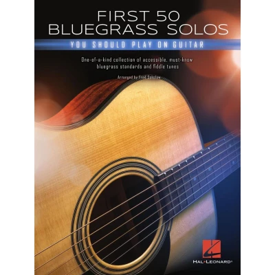 Afbeelding van Hal Leonard First 50 Bluegrass Solos You Should Play on Guitar