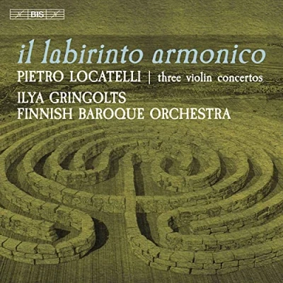Afbeelding van Ilya Gringolts &amp; Finnish Baroque Orchestra Locatelli: Il Labirinto Armonico (Super Audio CD)
