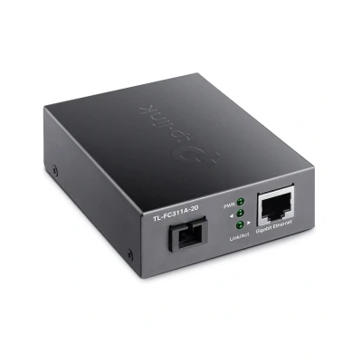 Afbeelding van TP LINK TL FC311A 2 netwerk media converter 1000 Mbit/s Zwart
