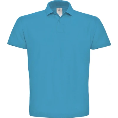 Afbeelding van Unisex Polo ID.001 Atoli Blauw merk B&amp;C maat 4XL
