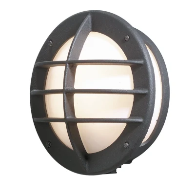 Afbeelding van Konstsmide Oden 516 752 Buitenlamp (wand) Spaarlamp, LED E27 60 W Zwart