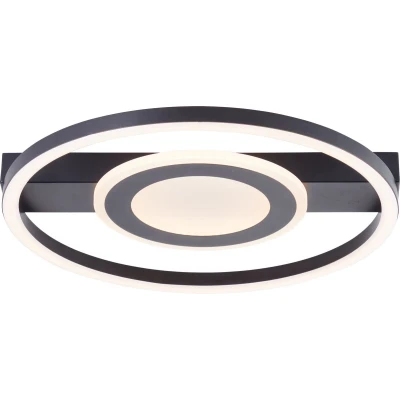 Afbeelding van Brilliant G99927A06 Maureen LED plafondlamp module 22 W Zwart