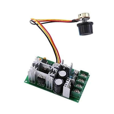 Afbeelding van motor snelheidsregelaar, Jectse DC10 60V 20A PWM snelheidsregelaar controller DC met schakelfunctie